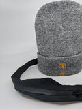 Belt and Beanie (Grey)